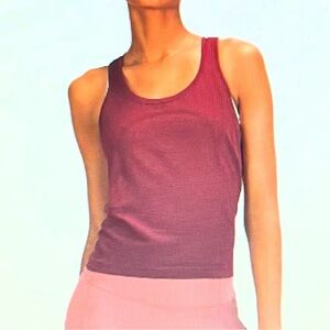 Red Lululemon Tank Top
